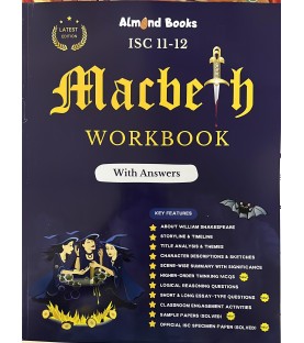 Almond Macbeth Workbook Class 11 and 12  With Answers| Latest Edition