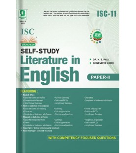 Evergreen ISC Self- Study Literature in English Part-II Class 11