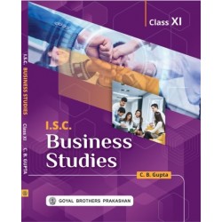 ISC Business Studies Class 11 by C. B. Gupta | Latest