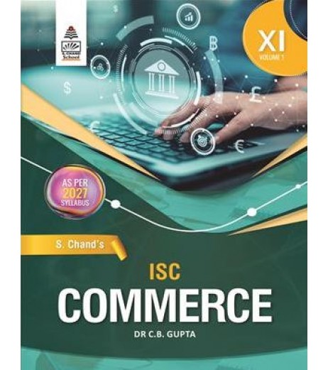 S.Chand ISC Commerce by C B Gupta for Class 11 | Latest Edition