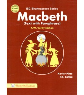 Morning Star Macbeth : A. W. Verity Edition Class 11 by Xavier Pinto