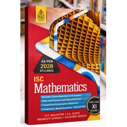 ISC Mathematics Book 1 For Class 11 by O. P. Malhotra, S.