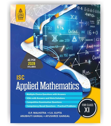 ISC Applied  Mathematics  For Class 11 by O. P. Malhotra