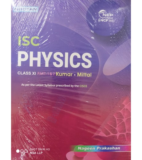 Nootan ISC Physics Class 11 Kumar Mittal 2026-27 | SchoolChamp