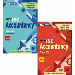 APC ISC Accountancy Class 11 by D. K. Goel, Rajesh Goel |