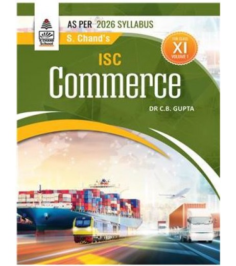 S.Chand ISC Commerce by C B Gupta for Class 11 | Latest Edition