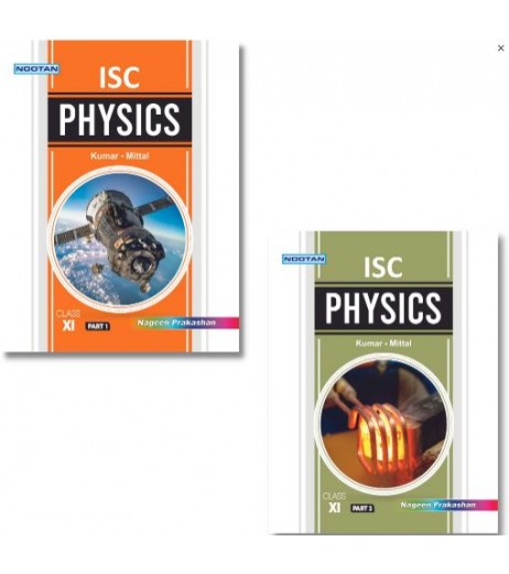 Nootan ISC Physics Class 11 by Kumar, Mittal |  2023-24 Edition 