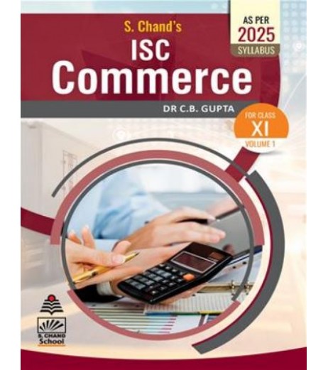 S.Chand ISC Commerce by C B Gupta for Class 11 | Latest Edition
