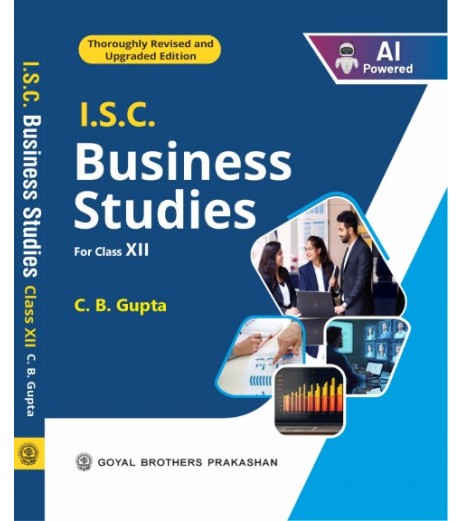 ISC Business Studies Part 2 For Class 12 by C. B. Gupta | Latest Edition ISC Class 12 - SchoolChamp.net