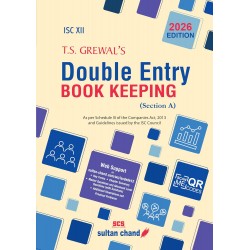 T S Grewals ISC Double Entry Book Keeping Accountancy Class 12 Section A | Latest Edition