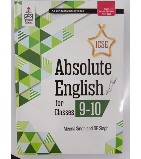 S.Chand Publication ISC Absolute English for Class 11 and Class 12