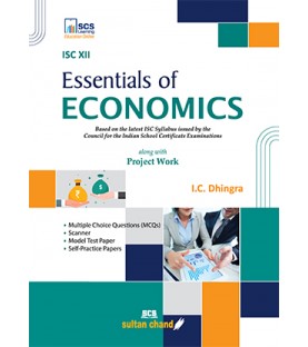 Essentials of Commerce - A Textbook for ISC Class 12 By I.C. Dhingra | Latest Edition