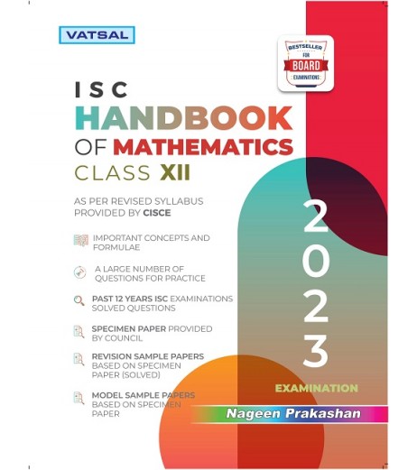 Nageen Prakashan Vatsal ISC Mathematics Handbook Class 12 