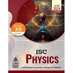 ISC Physics Book Vol-I Vo-II For Class 12 by P.