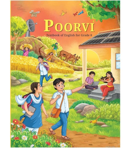Poorvi NCERT English Textbook for Class 8 | Latest Edition