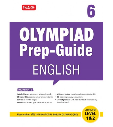 MTG Olympiad Prep-Guide English Class 6