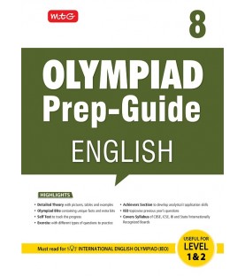 MTG Olympiad Prep-Guide English Class 8