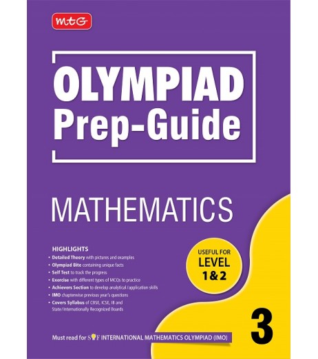 MTG Olympiad Prep-Guide Mathematics Class 3
