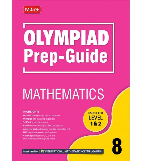 MTG Olympiad Prep-Guide Mathematics Class 8