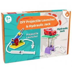 DIY Hydraulic Shooter & Jack  Science Project Kit for 13+