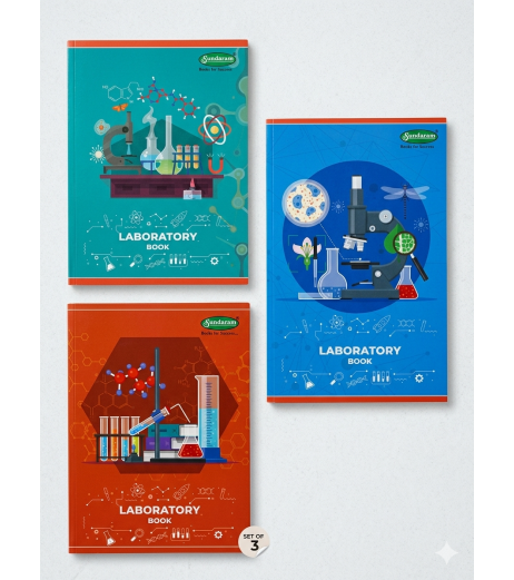 Sundaram Practical book 22 x 28 cms 72 Pages Sundaram Pack of 3