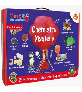 Slime & Soap Making, Bubbles Experiment Set Science Chemistry Fun for 8+ Year Of Kids
