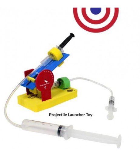 DIY Hydraulic Shooter & Jack  Science Project Kit for 13+ Year Of Kids