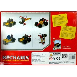 MECHANIX Basic Series, DIY STEM Toy, 90 Pieces In The Game,