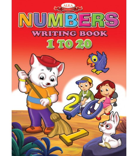 Alka Number Writing 1 to 20 Book