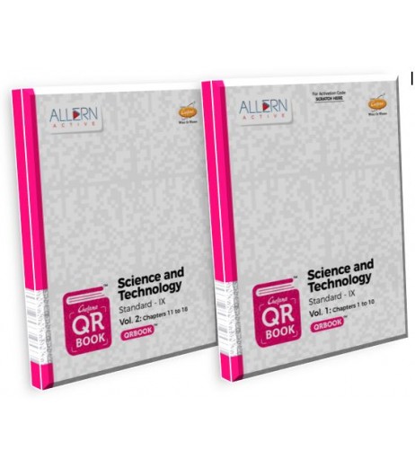 Chetana QR Books Science and Technology Part I & II  Class 9