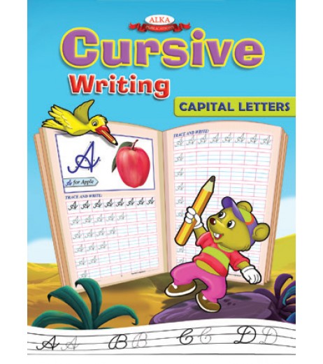 Alka Cursive Writing Capital Letter Book