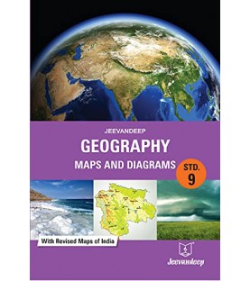 Jeevandeep Geography Maps and Diagrams Std 9 Maharashtra State Board