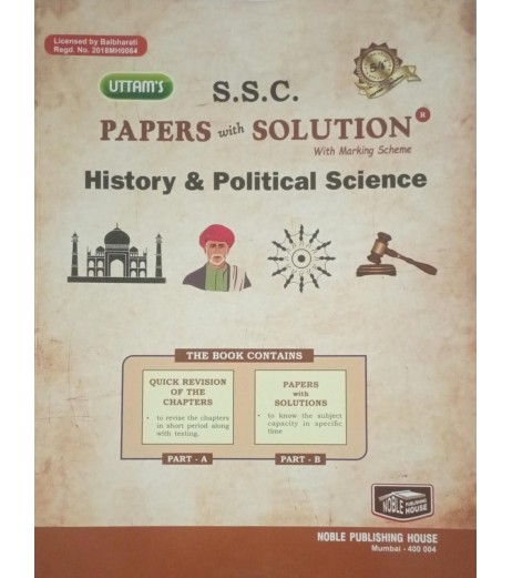 Uttams Paper Solution Std 10 History Maharashtra State Board