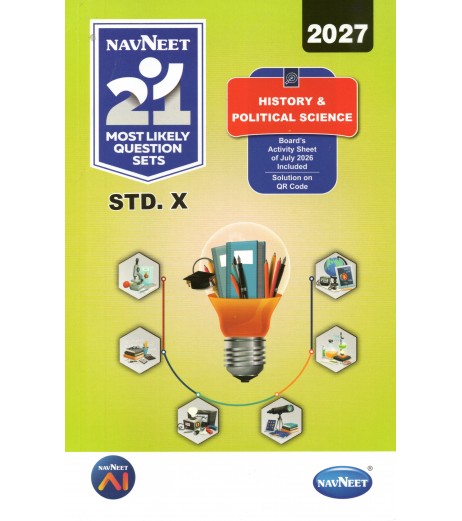 Navneet 21 Most Likely Question sets History and Political Science SSC English Medium Maharashtra Board | Latest Edition Navneet 21 Most Likely Question sets History and Political Science SSC English Medium Maharashtra Board | Latest Edition MH State Board Class 10 - SchoolChamp.net
