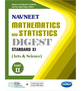 Navneet Mathematics and Statistics part 2 (Science) Digest Class 11