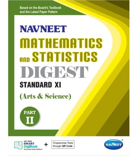 Navneet Mathematics and Statistics part-2 (Science) Digest Class 11 Science - SchoolChamp.net