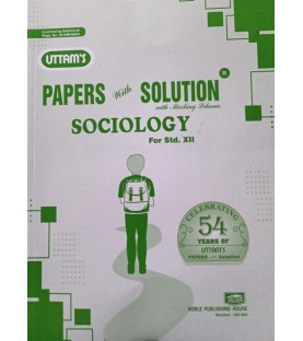 Uttams Paper Solution Sociology Std 12 | Latest Edition