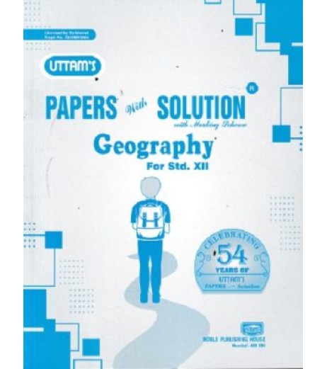 Uttams Paper Solution Std 12 Geography | Latest Edition