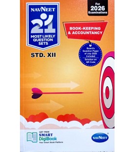 Navneet 21 Most Likely Question sets HSC Book Keeping Accountancy Class 12 | Latest Edition