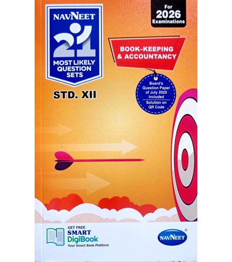 Navneet 21 Most Likely Question sets HSC Book Keeping Accountancy Class 12 for 2026bexamination