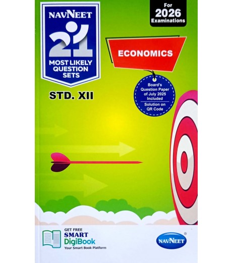 Navneet 21 Most Likely Question sets HSC Economics Class 12 for 2026 examination