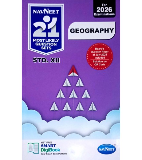Navneet 21 Most Likely Question sets HSC Geography Class 12 |  for 2026 Exam.