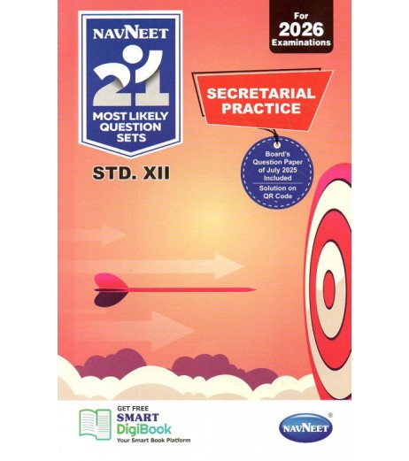 Navneet 21 Most Likely Question sets HSC Secretarial Practice Class 12 for 2026 examination.