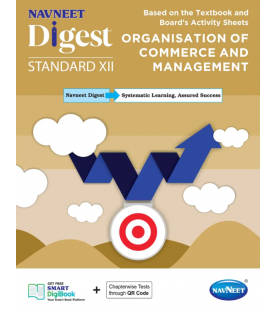 Navneet Organisation Of commerce and Management Digest Class 12 | Latest Edition