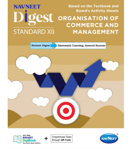 Navneet Organisation Of commerce and Management Digest Class 12 | Latest Edition