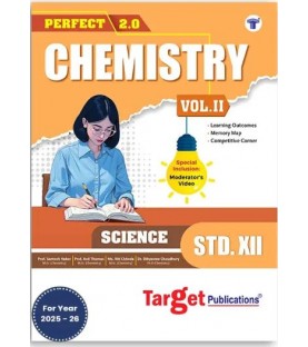 Target Publication Std.12th Perfect Chemistry - 2 | Maharashtra State Board