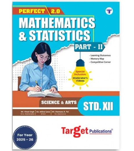 Target Publication Std.12th Perfect Mathematics - 2 Notes, Science and Arts (MH Board) Science - SchoolChamp.net