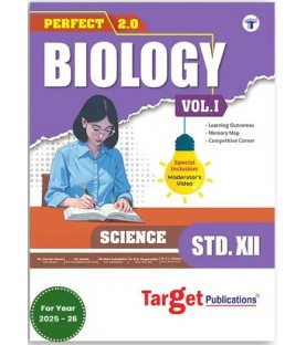Target Publication Std.12th Perfect Biology - 1 Science | Maharashtra State Board  