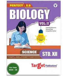 Target Publication Std.12th Perfect Biology-2 Science | Maharashtra State Board