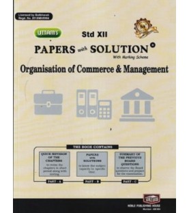 Uttams Paper Solution Std 12 Organisation of Commerce and Management